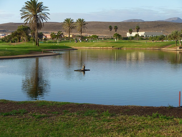 ゴルフ場の池がペナルティエリアになるとプレーは遅くなる？